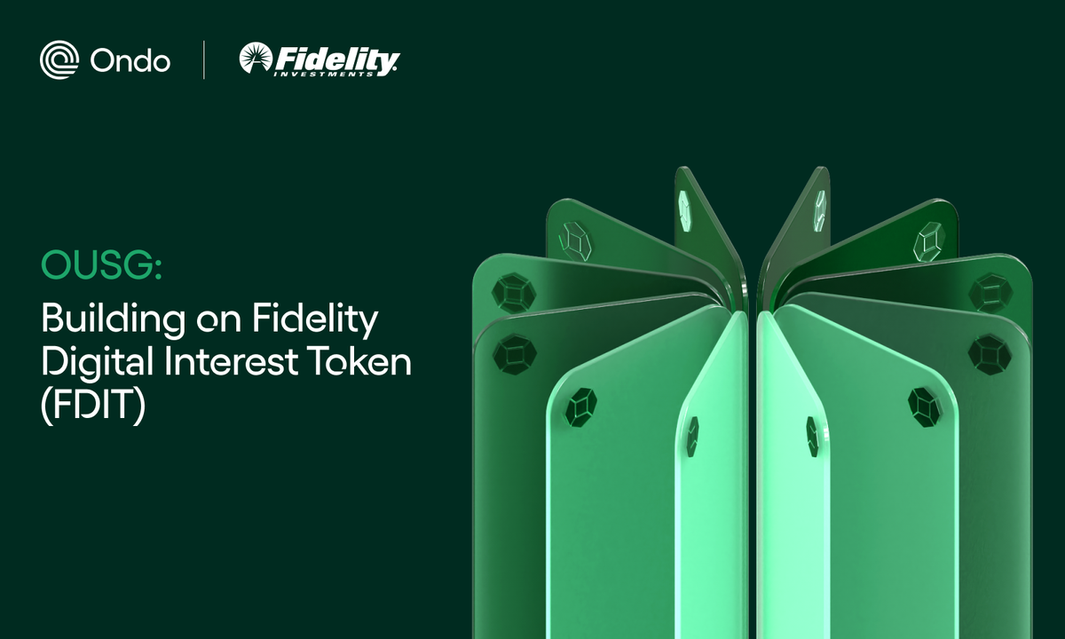 Fidelity Unveils Onchain Money Market Fund—Anchored by Ondo Finance