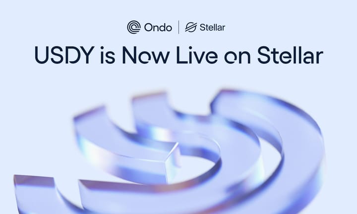 USDY is Now Live on Stellar